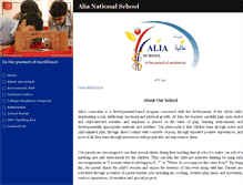 Tablet Screenshot of aliaschool.com